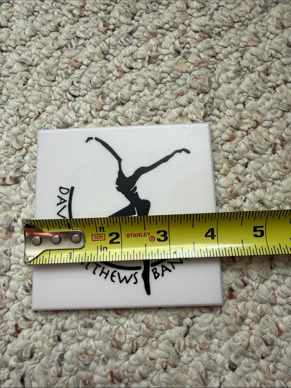 Dmb Dave Matthews band coaster drinks Black & White bar Tile Art rare Firedancer